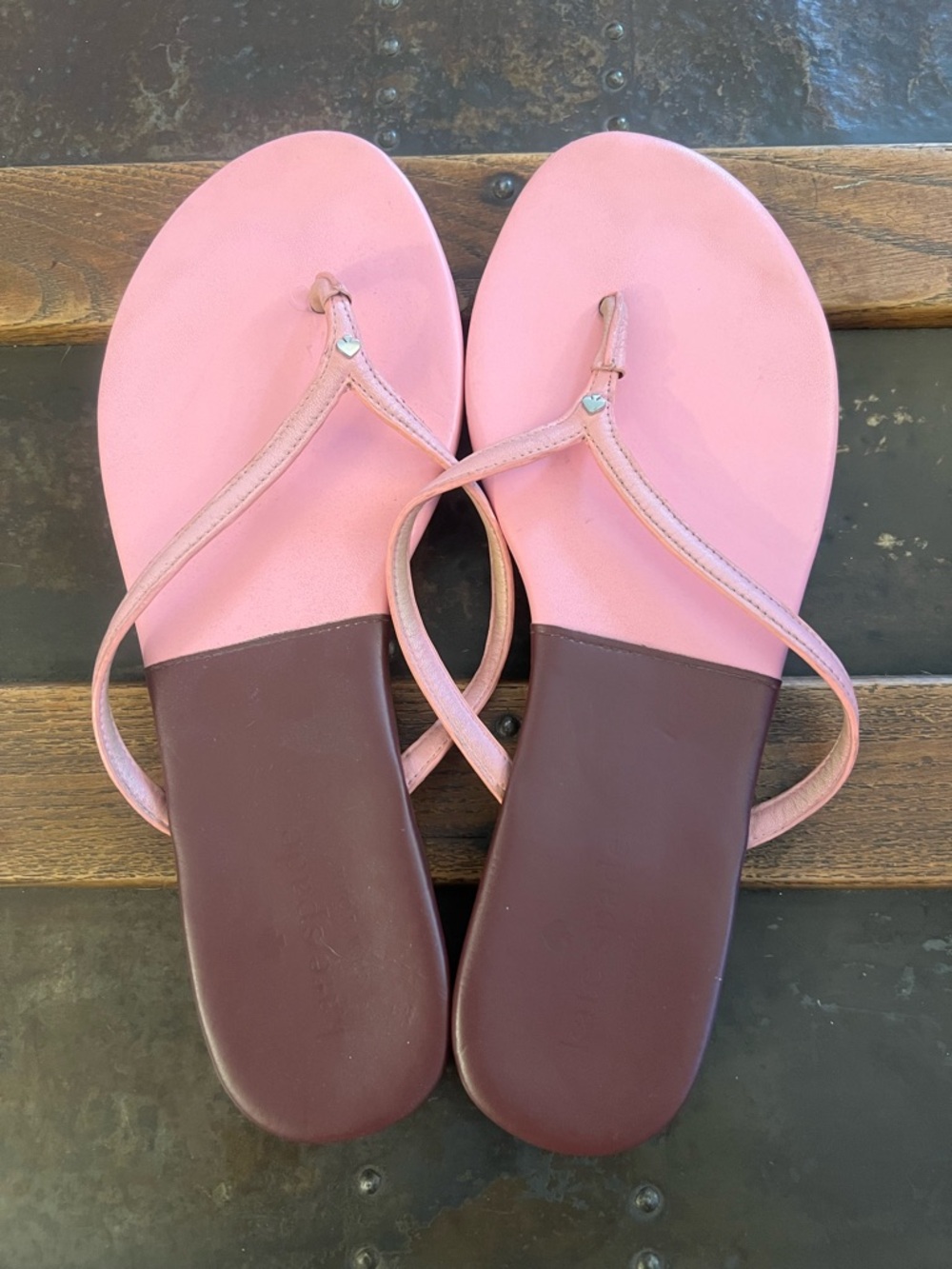 Kate Spade Women's Pink and purple Thong Sandals